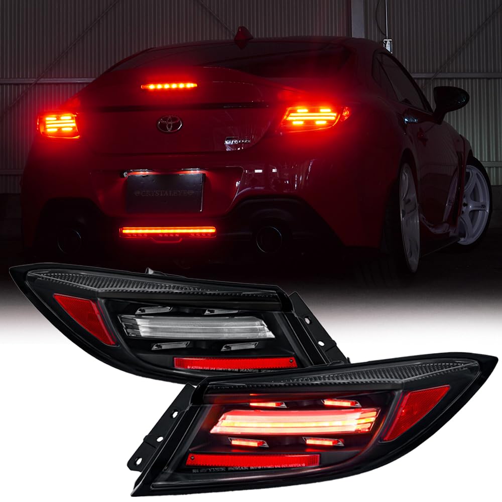 KAZU　クリスタルアイテールランプ Amazon | クリスタルアイ ZN8 GR86 ZD8 BRZ ファイバーLED