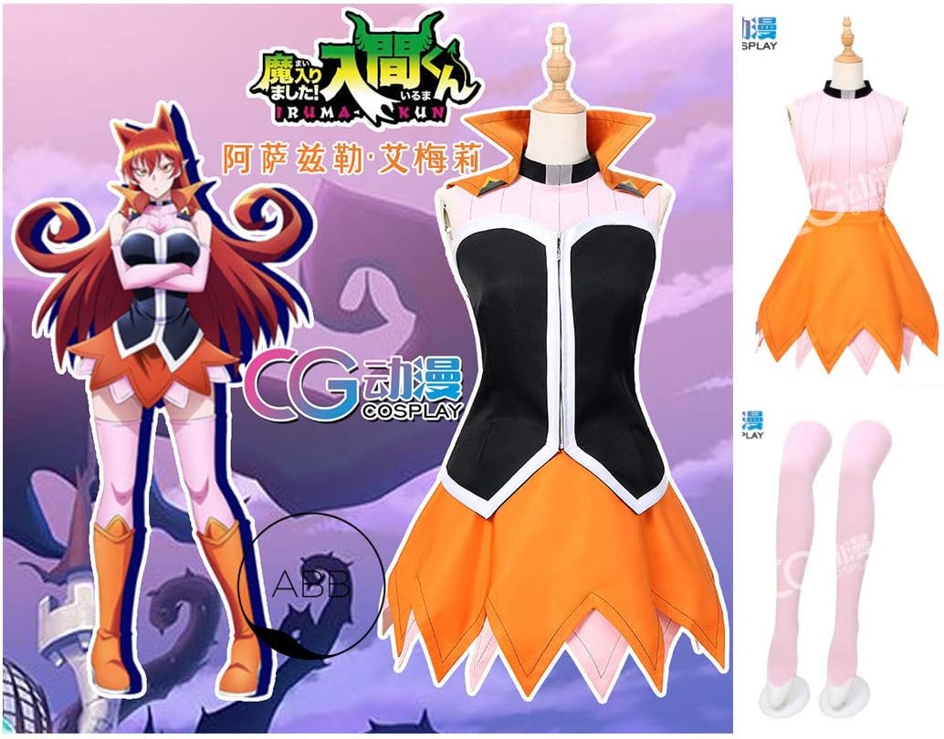 魔入りました 入間くん アザゼル アメリ コスプレ衣装 靴下 コスプレ 仮装 通販 Amazon