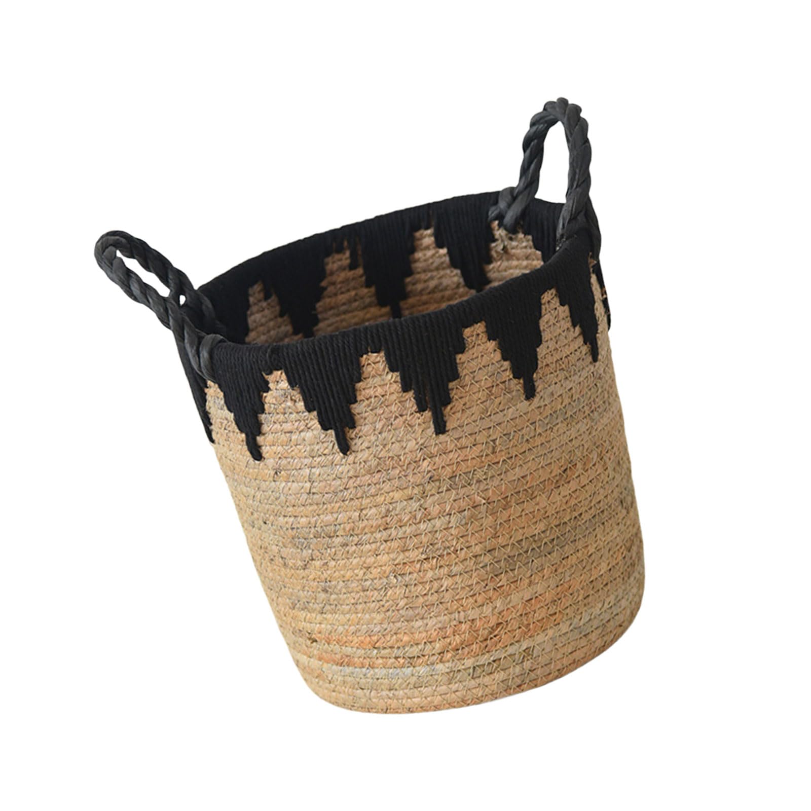Asukohu User Friendly Storage Rope Basket Indoor Plant Holder Breathable Designs Planter for Growth and Decors Storage Organizers Basket