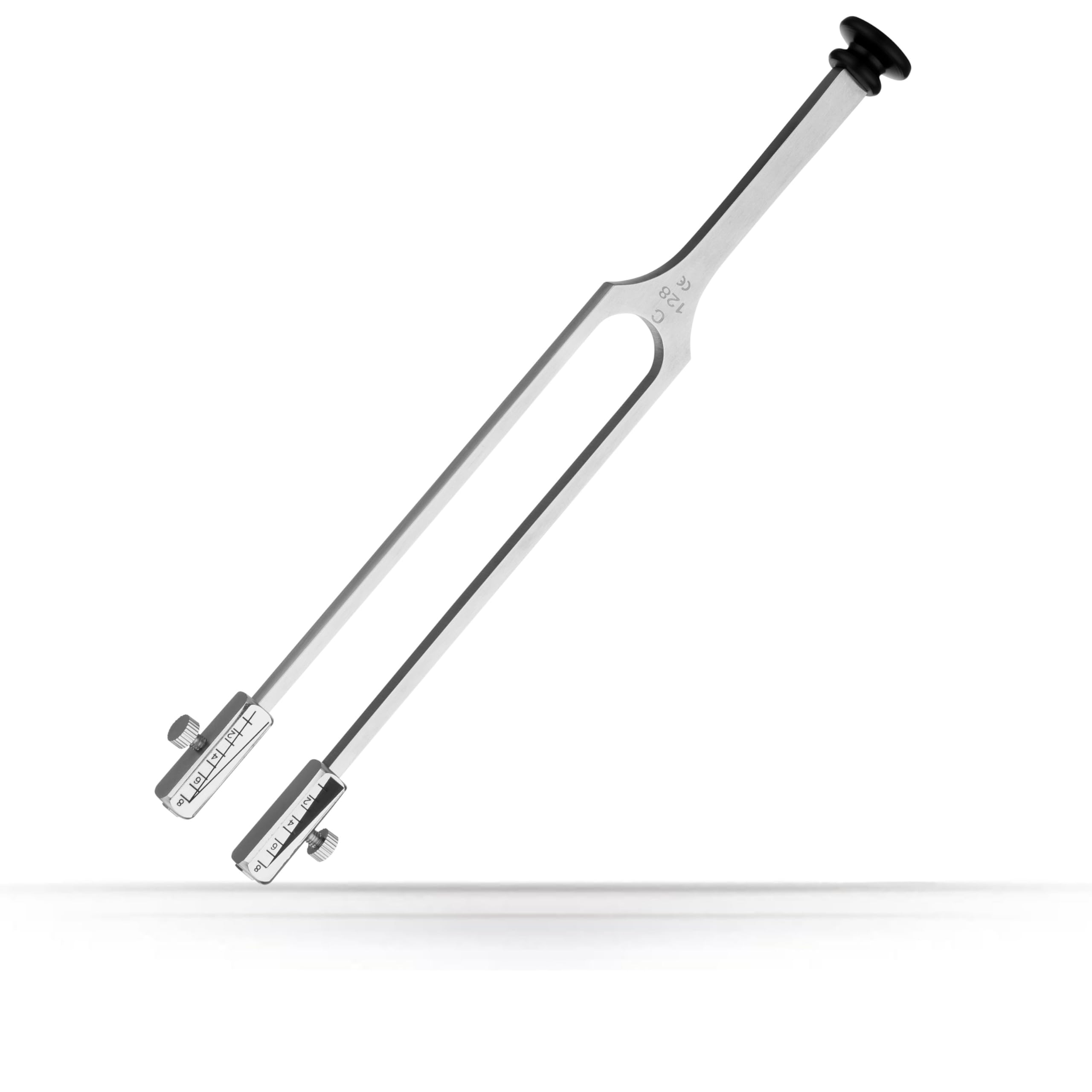 Diapason Rydel-Seiffer, ammortizzatore rimovibile c128/64 Hz, scale incise