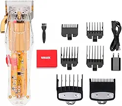HAMY Maquina de cortar cabelo Wmark NG208 Transparente de Corte Profissional