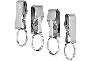 Giantree 4-Pack Belt Keychains: Secure and Convenient Accessory