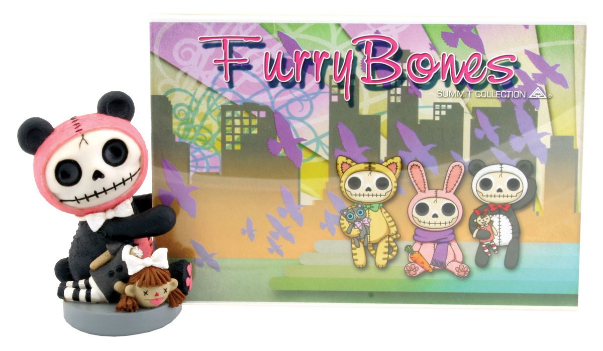 SUMMIT COLLECTIONFurrybones Pink Panda Bear Pandie Decorative Photo Frame Display