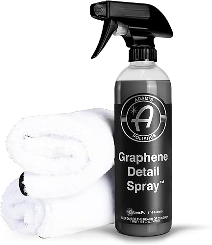 Miniatura 7 de Adam's Espray de grafeno para detallado de automóvil - Extiende la protección de ceras, selladores, recubrimientos Protector rápido y sin agua
