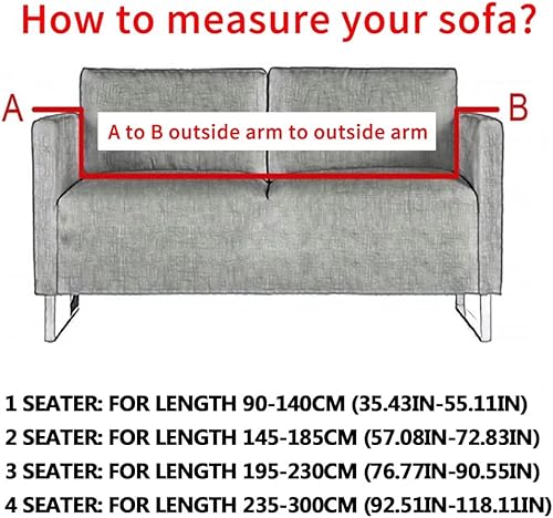 Miniatura 3 de Funda elástica para sofá con estampado bohemio, funda elástica para sofá floral con mandala, protector universal de muebles para sofás de 3 plazas