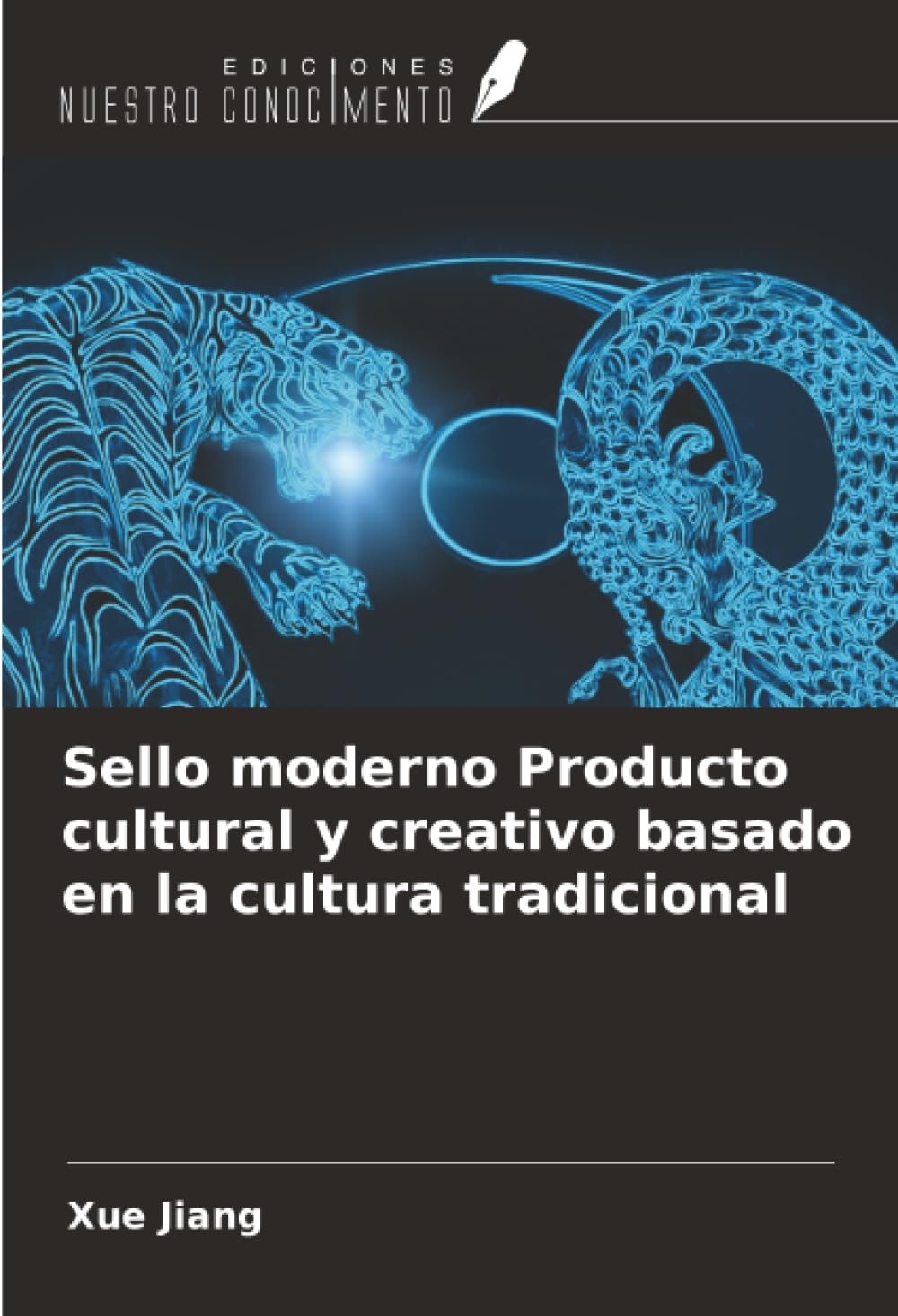 Sello moderno Producto cultural y creativo basado en la cultura tradicional