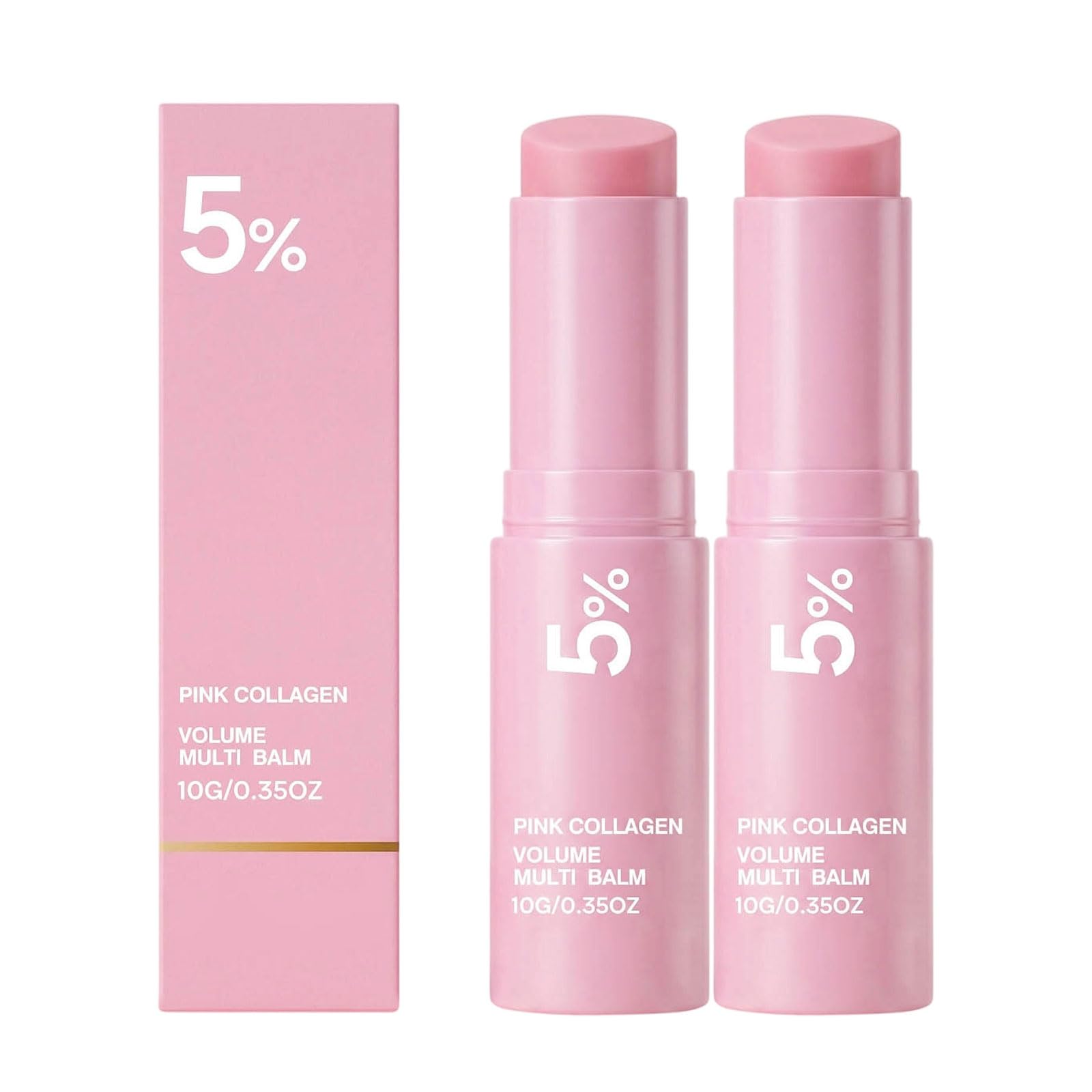 2 sztuki Calcium Multi Balm Stick – Wszystko-w-jednym patyk do pielęgnacji z kolagenem, z Volufiline & NAD+, nawilżający, ujędrniający i przeciwstarzeniowy dla oczu, szyi i twarzy (2)