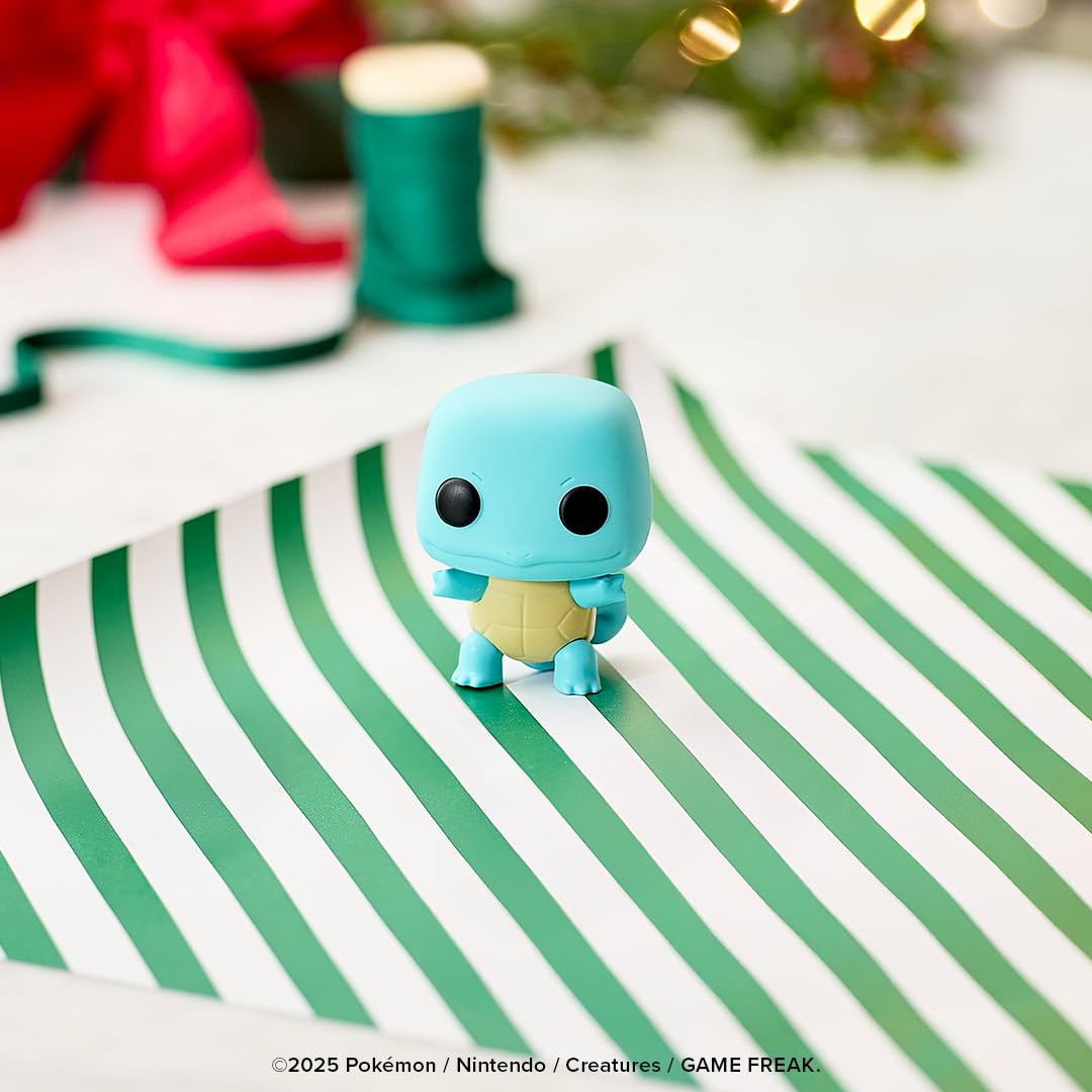 Funko Bitty Pop! Pokemon - Squirtle 4PKE A Mini Tajemnicza Figurka Niespodzianka - 0,9 cala (2,2 cm) do kolekcjonowania - Wystawa Stacking w zestawie - Pomysł na prezent - Torby na imprezy