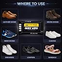 MILYO Portable Sneaker and Shoe Cleaning Wipes, Quick Stain and Dirt Removal, Disposable Footwear Cleaner Kit (Pack of 2) gallery image