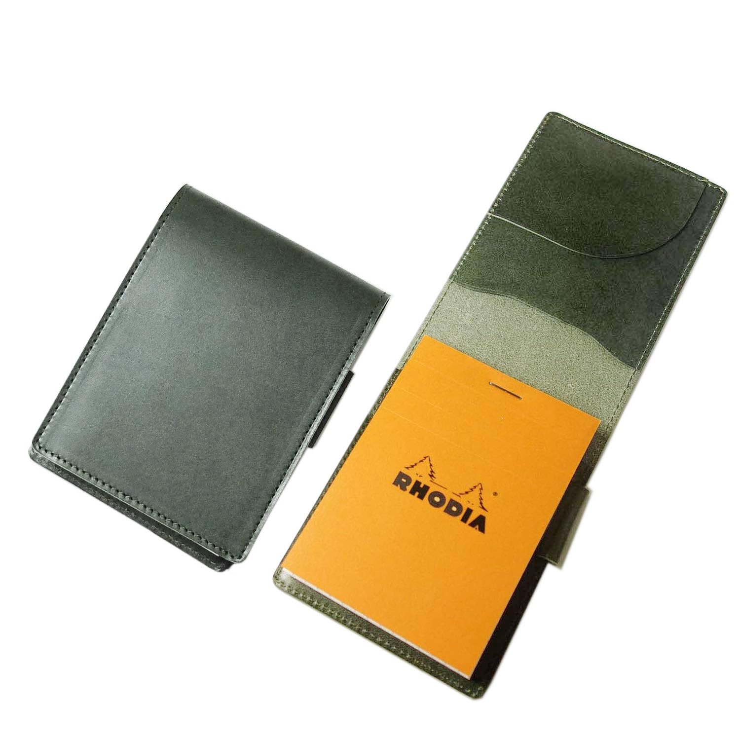 Amazon.co.jp: ロディア カバー No.11 サイズ 本革 メモ帳一冊付き