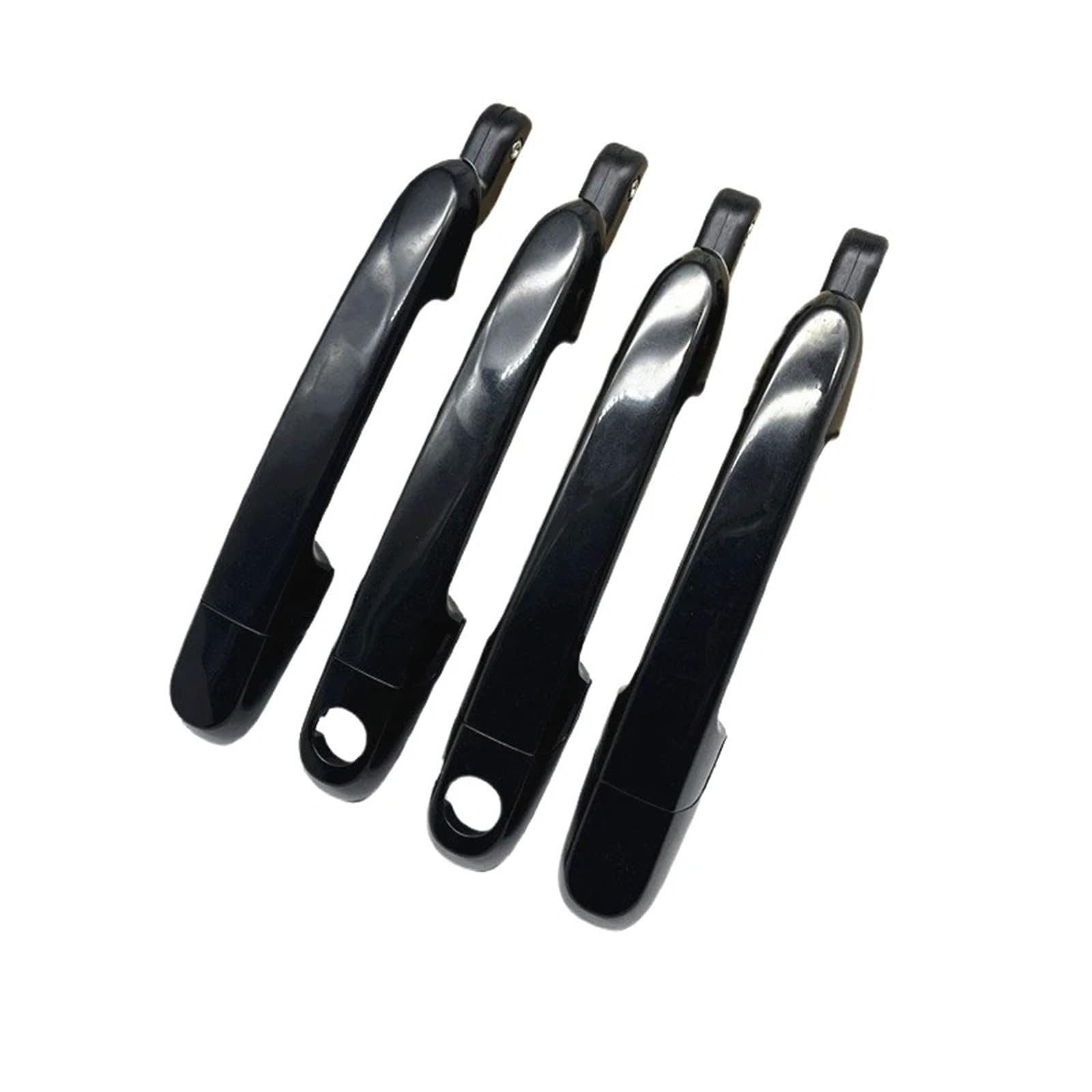 Kpuwers Exterior Door Handle Car Exterior Door Handle 82650-1E000 82660-1E000 83660-1E000 83650-1E000 for Hyundai for Accent 2006-2011 Handles Replacement(1 Set)