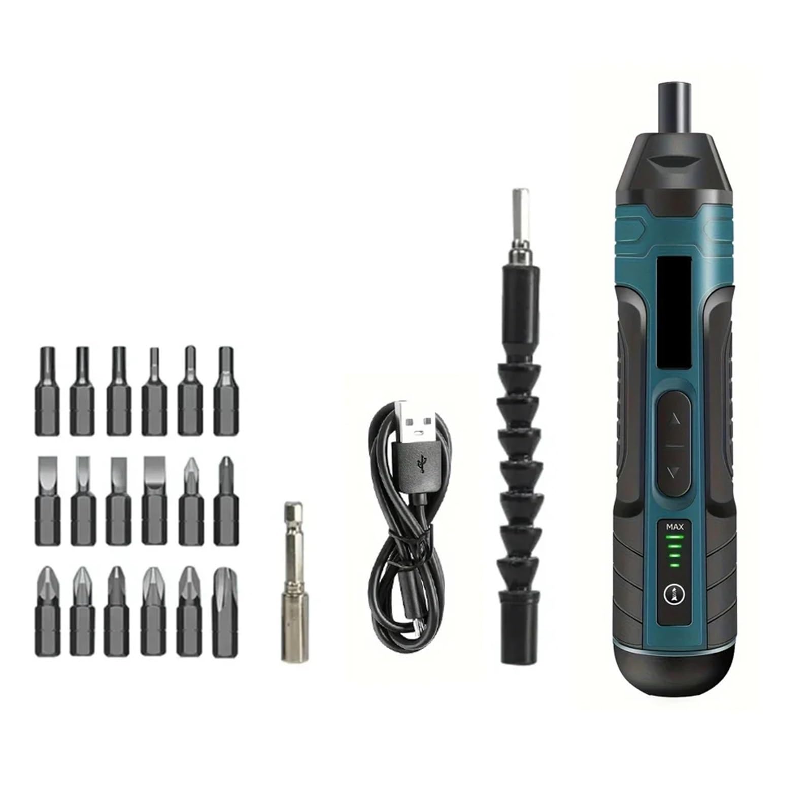 Electric Screwdriver, Cordless Electric Screwdriver Rechargeable 1300mah Mini Drill 3.6V Power Tool Set for Home Repair(Specification 2)