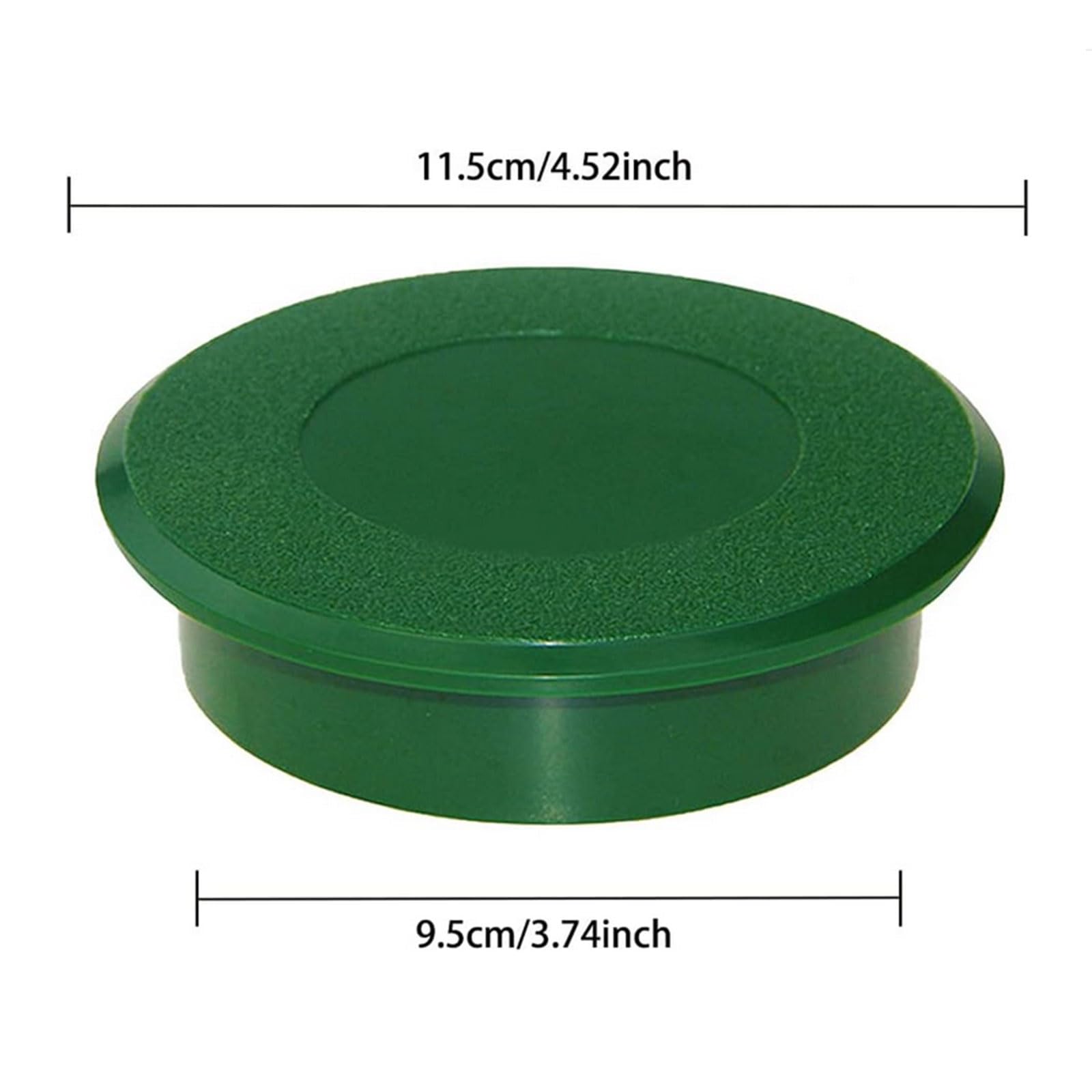 Wmzjnljy 2pcs Golf Cup Cover Golf Hole Putting Green Cup Golf Training Aids Putting Hole Covers for Yard Garden Backyard Game Ball Outdoor Activities(J25-2)