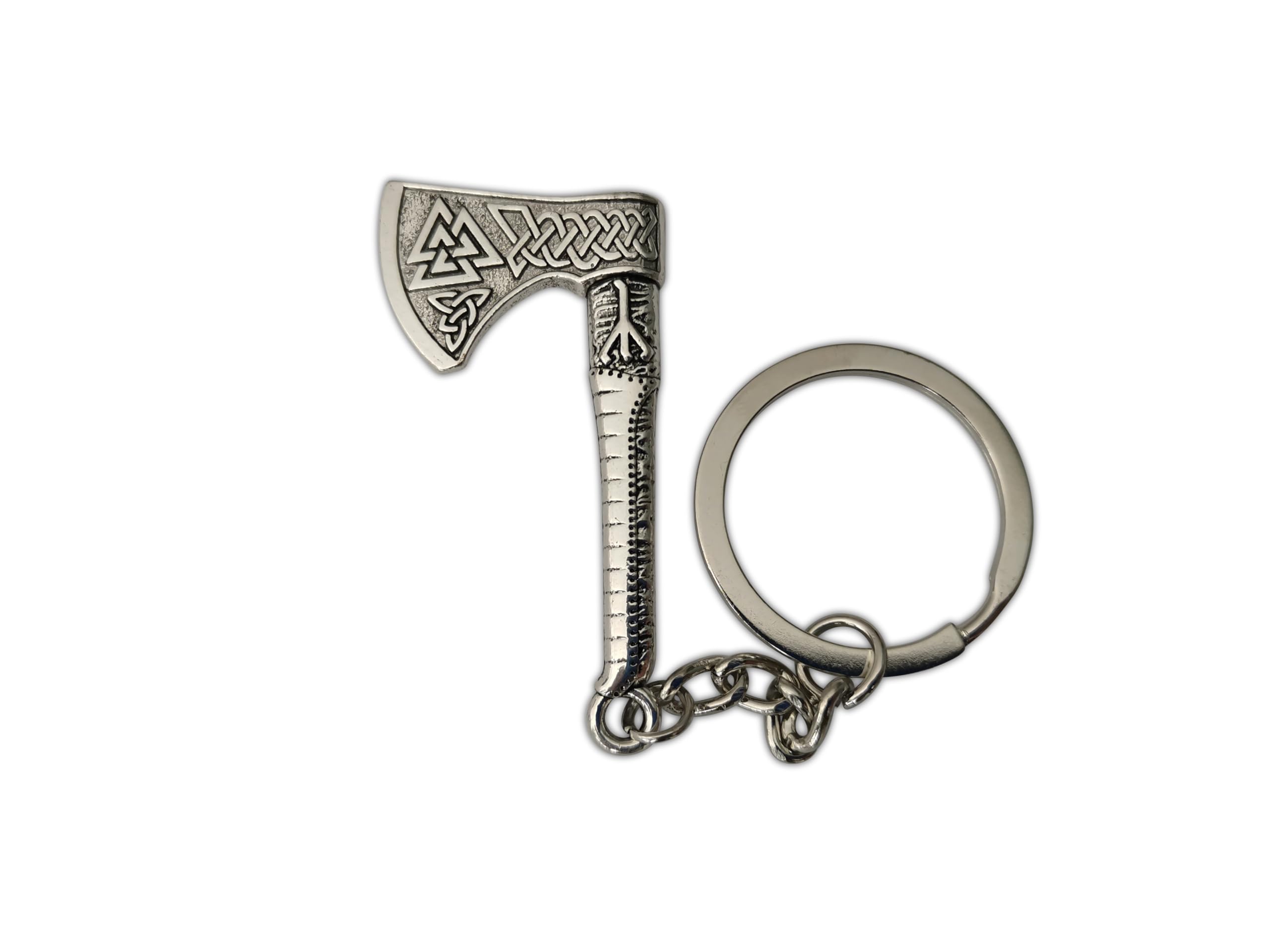 Eillwin Viking Rune Axe Keyring Charm Vintage Perfect Amulet Keychain Gift for him