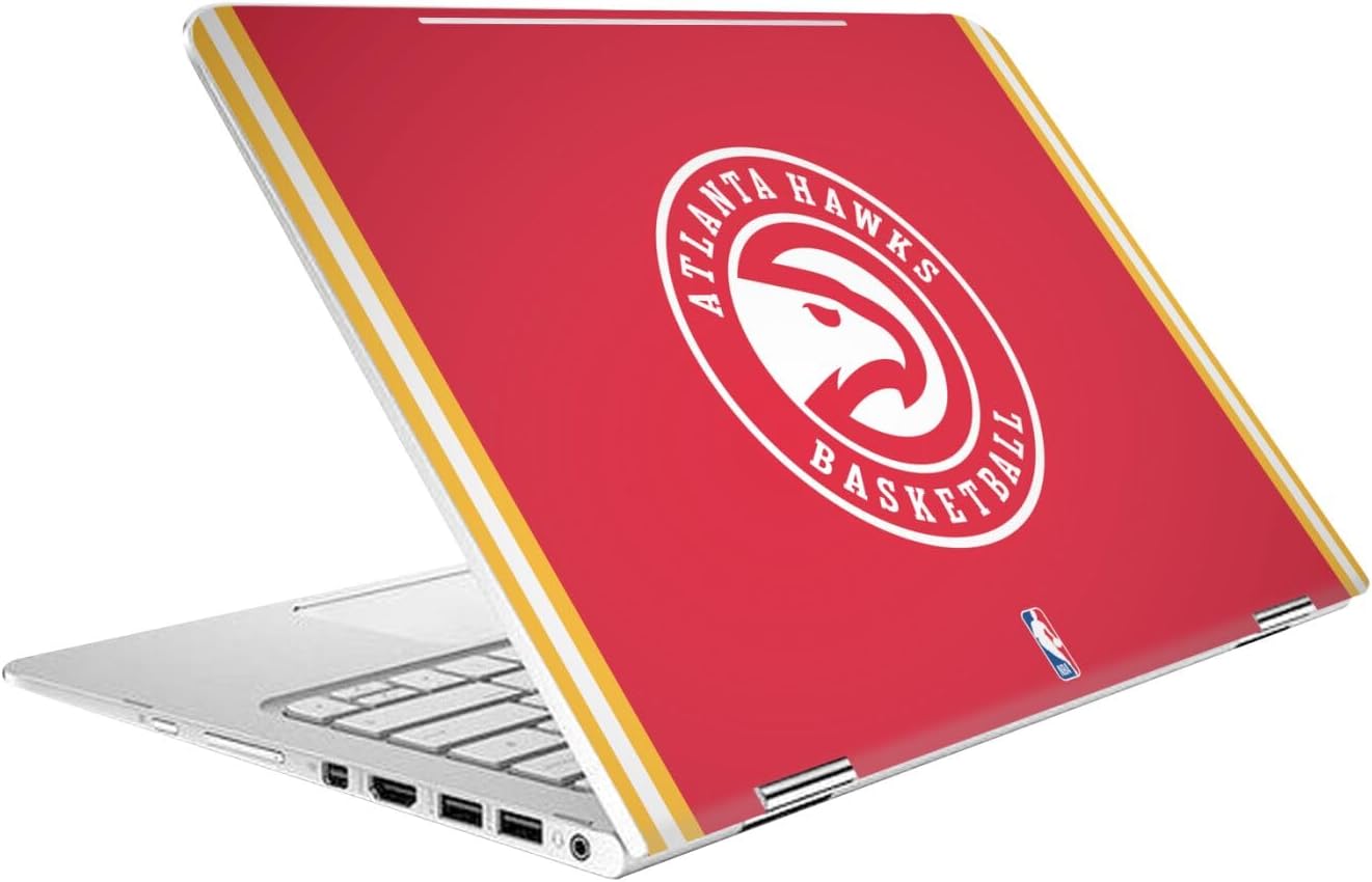 Head Case Designs Officially Licensed NBA Oversized Atlanta Hawks Logo Vinyl Sticker Skin Decal Cover Compatible with HP Pavilion 15.6" 15-dk0047TX