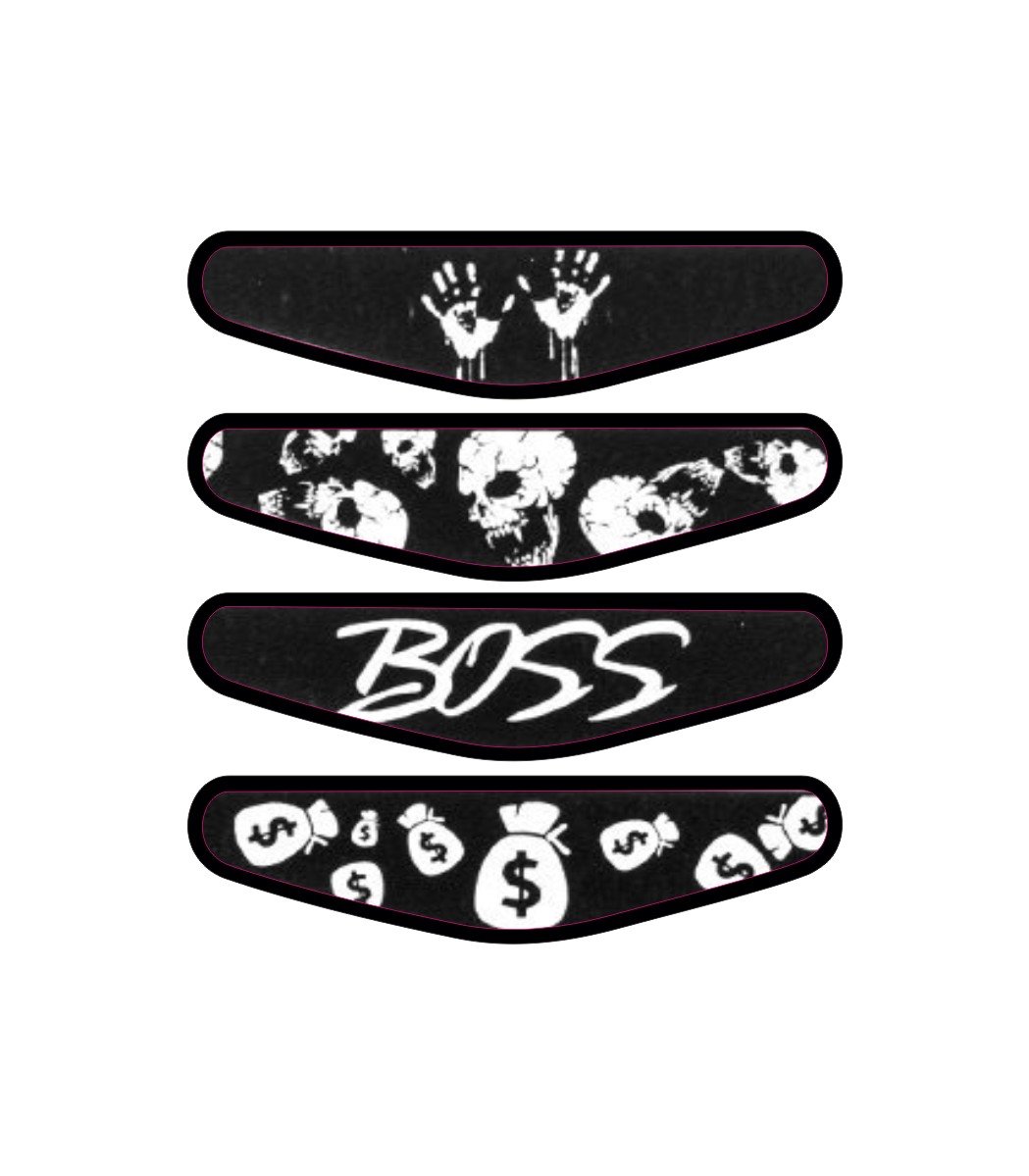 Elton - 8 Led decal bar sticker set for dualshock 4 [video game] (B075ZQKNCX) Amazon Price History, Amazon Price Tracker