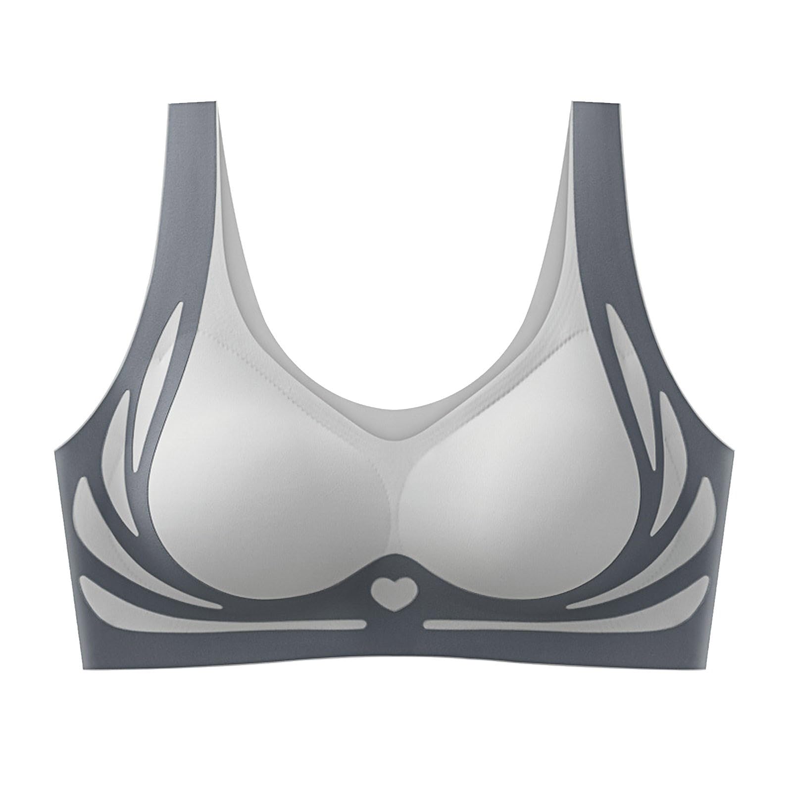 Soutien-Gorge Sport Sans Armature Comfit - Maintien Fort, Sans Couture - Running, Yoga, Fitness
