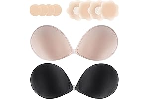 Self-Adhesive Backless Invisible Bra