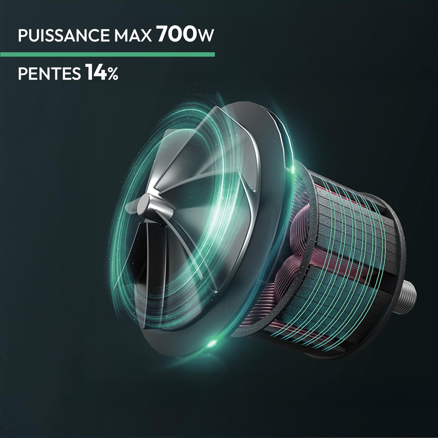 Wispeed - Airo V13 - Trottinette Électrique Adulte 10’’ - Autonomie 50 km - Moteur 400W (700W Max) - 25 km/h - Frein à Disque - IP65 - Écran LED - Clignotants - Double Suspensions