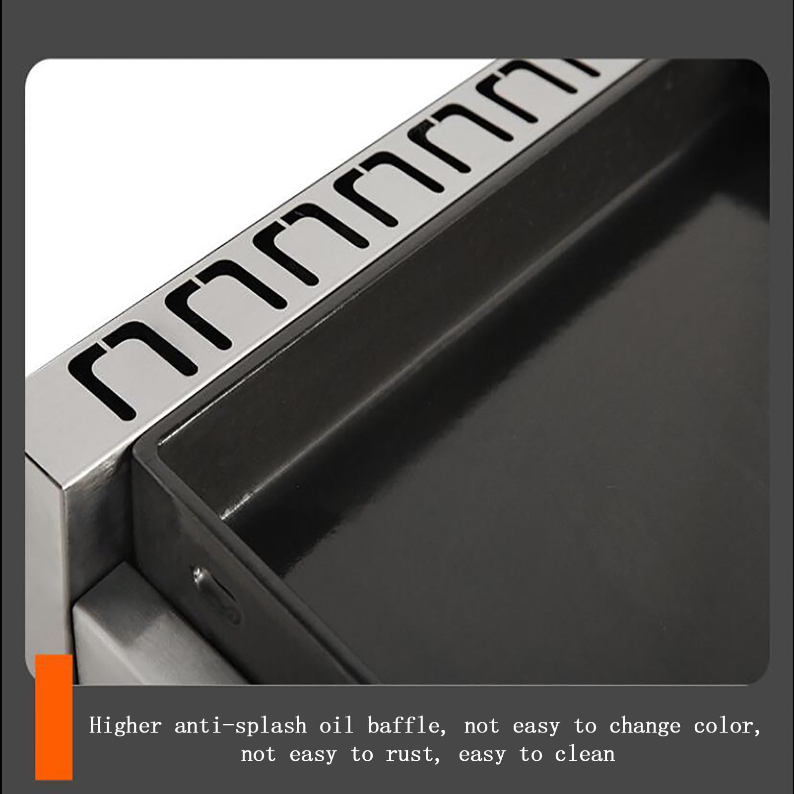 Commerciale Barbecue Elettrico, Griglia Elettrica Senza Fumo, Liscio Piastra Elettrica per Cucinare, Bistecchiera Elettrica in Acciaio Inox, per Camping E Ristorante, 4400W