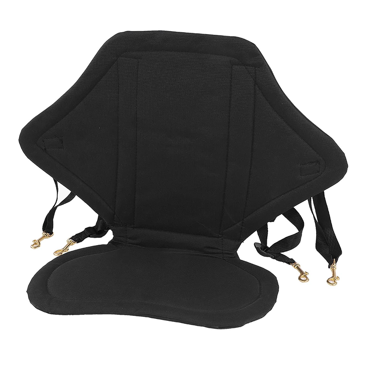 Asiento de kayak Asiento de respaldo de kayak Asiento de canoa Silla para tabla de Correas ajustables Asiento de kayak cómodo portátil con respaldo acolchado para tablas de surf de y cojines d