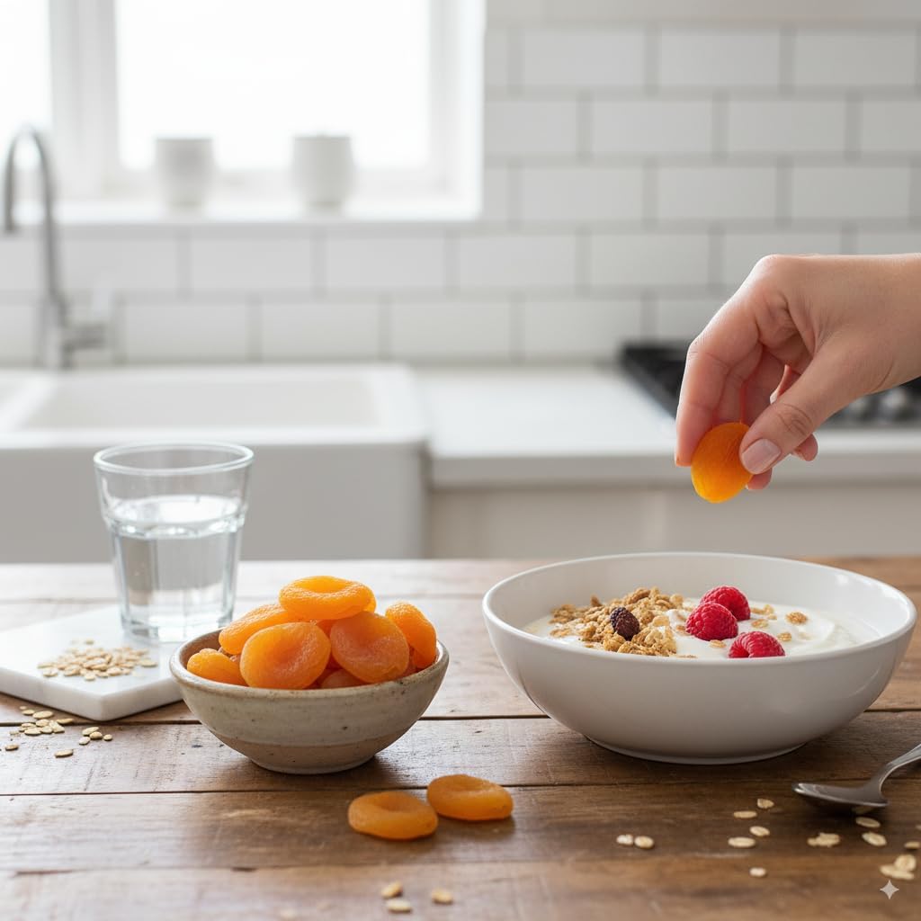 NULTHY - Orejones de Albaricoque 500g - Secos y Dulces, Sin Azúcares Añadidos, Fuente de Fibra y Vitaminas, Ideal para Snacks Saludables y Repostería - Imagen 2