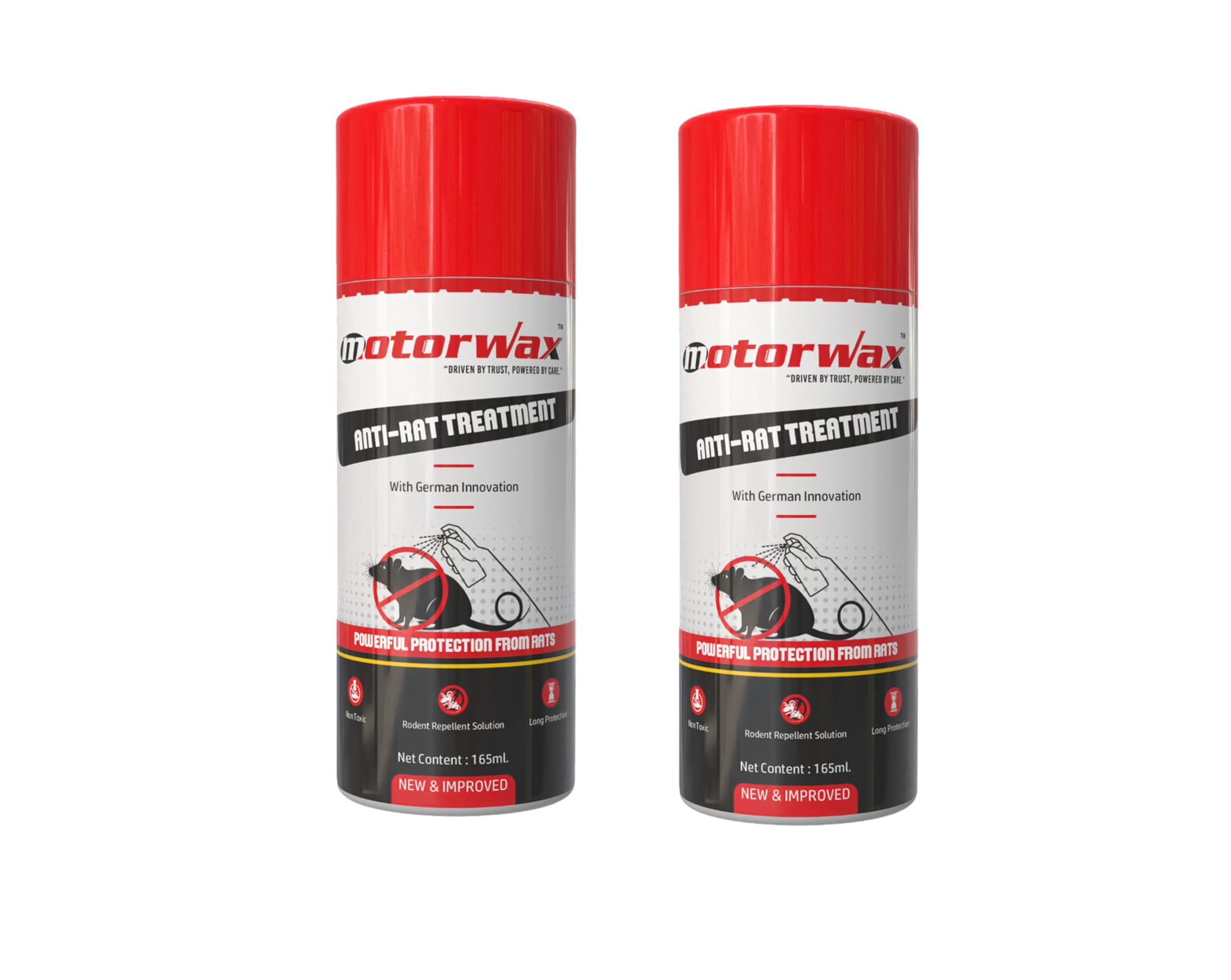 Anti-Rat Treatment Spray 165ml | Rodent Repellent Solution | Non-Toxic | Long Protection | German Innovation | Car & Bike Wire Protection (1, Pack of- 2)-image-17