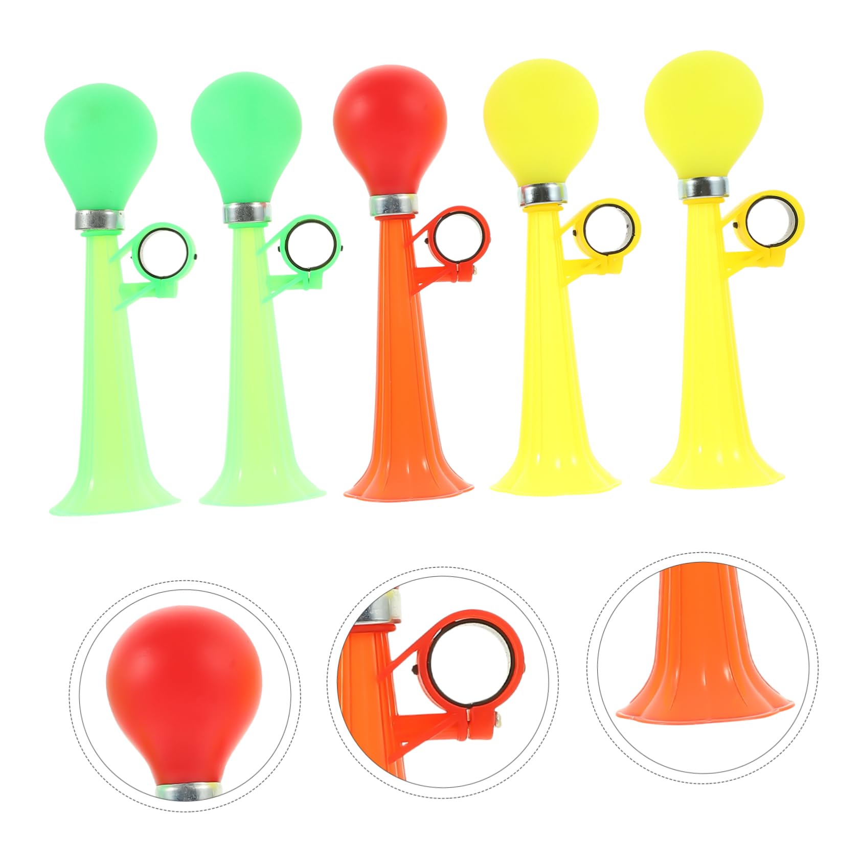 ibasenice Bocina De Aire para Bicicleta De Timbres Portátiles para Sonido Accesorios Color Aleatorio