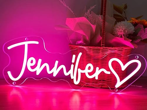 Letrero de neón personalizado, con nombre personalizado, para decoración de pared de habitación, boda, fiesta de cumpleaños, bar, tienda, logotipo,