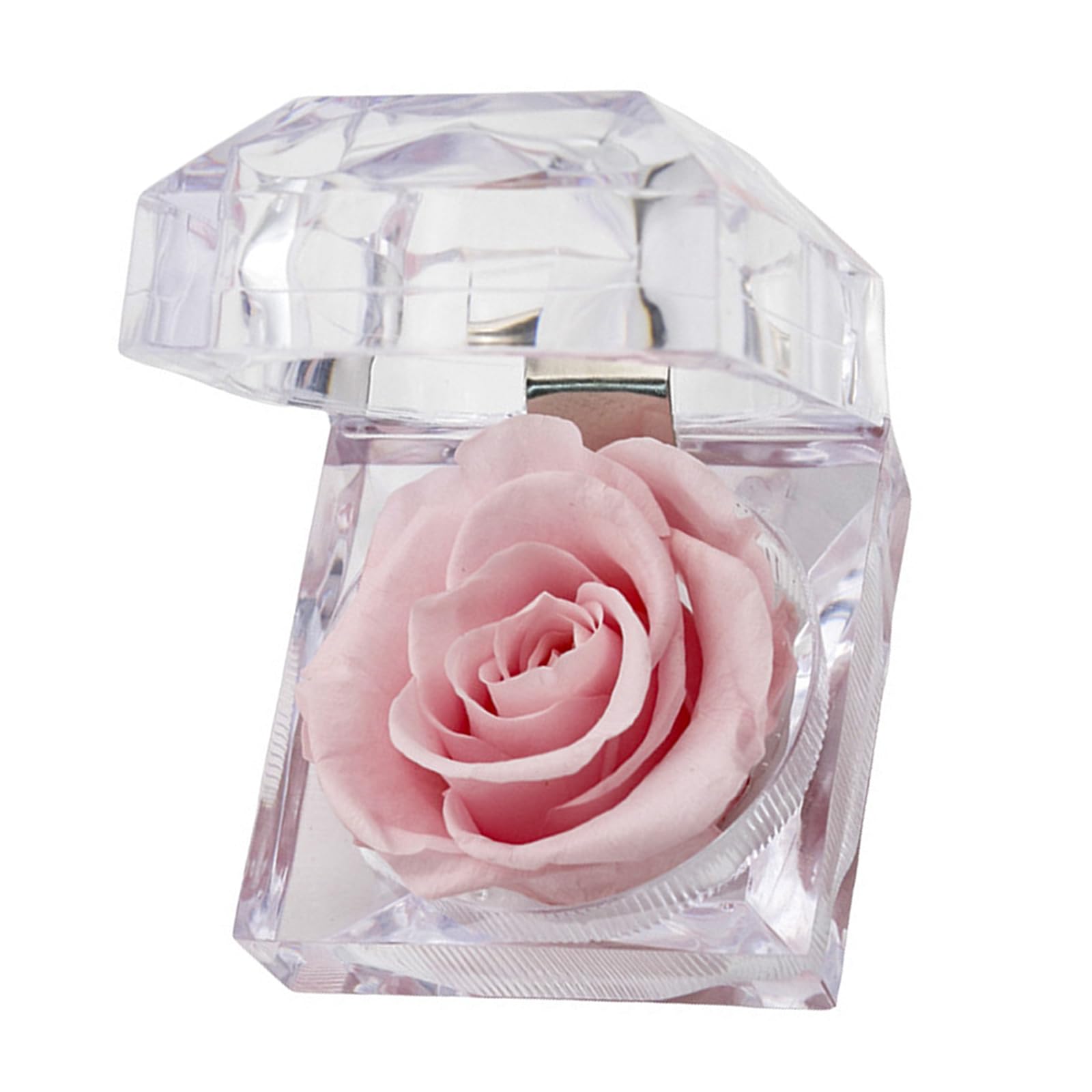Msioytog A Rose Display Box Providing Elegant Presentation Nd Secure Storage For Jewelry Items Travel Jewelry Organizers