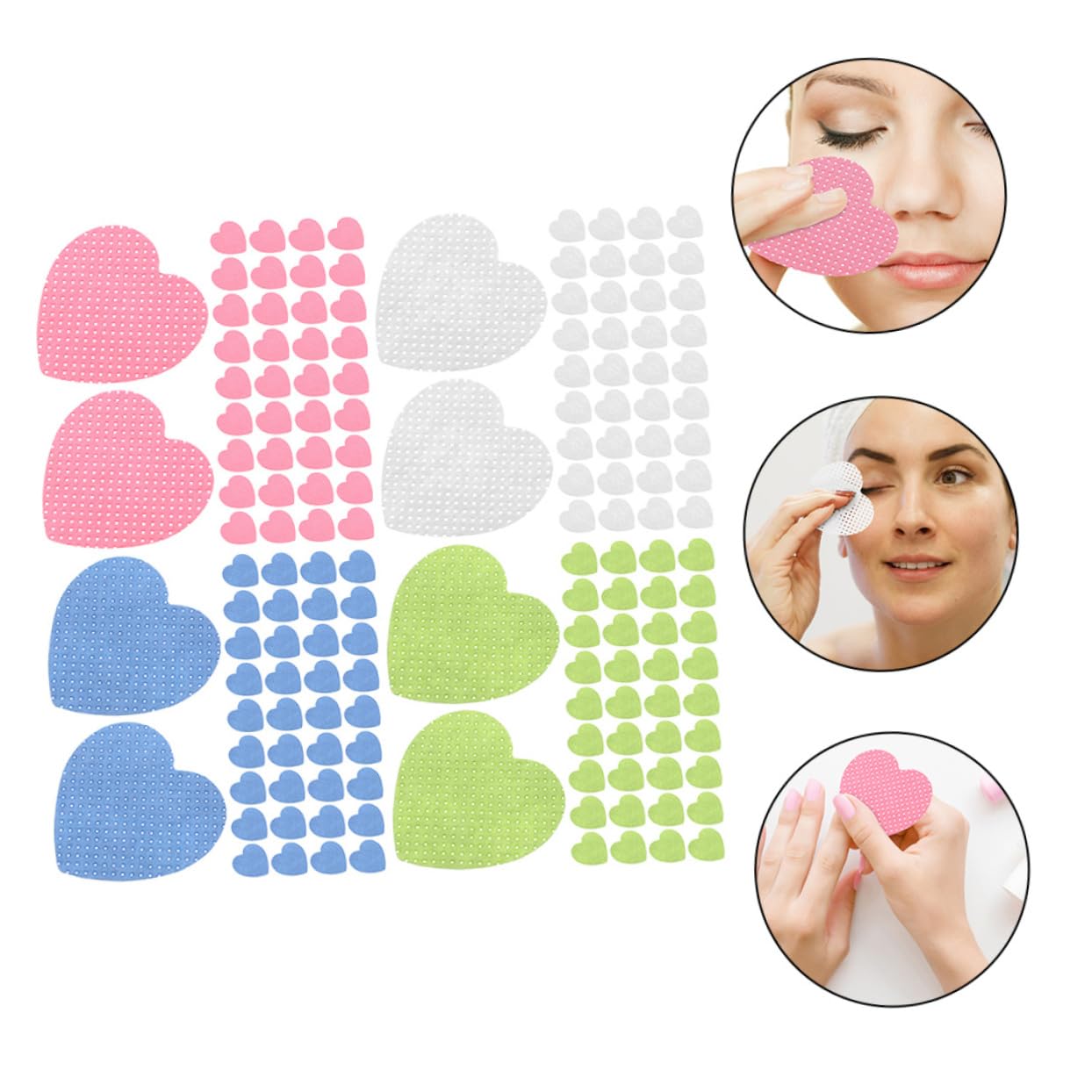PACKOVE 4000blätter Fusselfreie Nagellackentferner Pads Acetonfreie Sanfte Wipes Für Uv-nagellack Und Gel-nägel Reisegröße Super Absorbierend Für Unterwegs