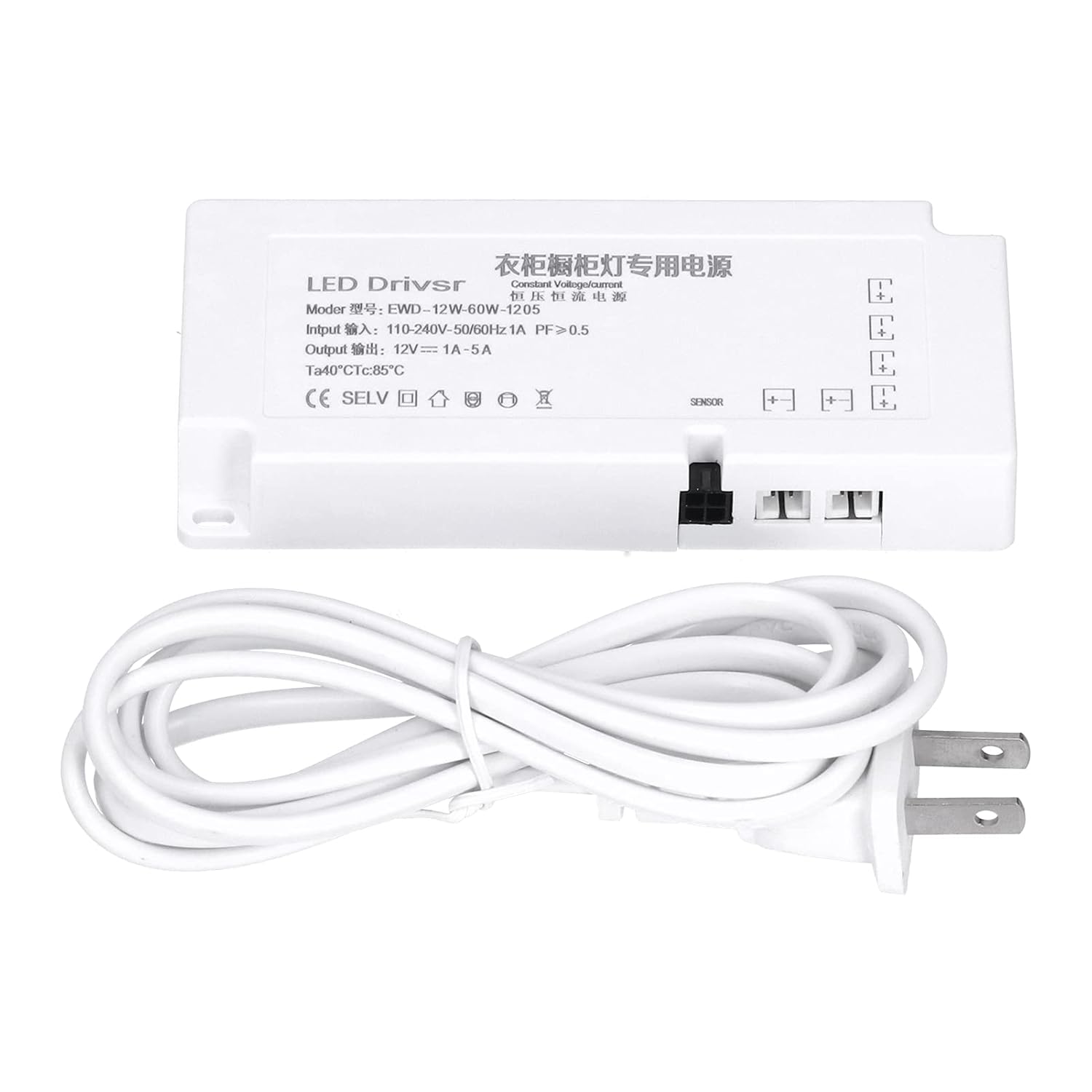 12V 1260W LED Power Supply AC 100240V to DC 12V Constant Voltage LED