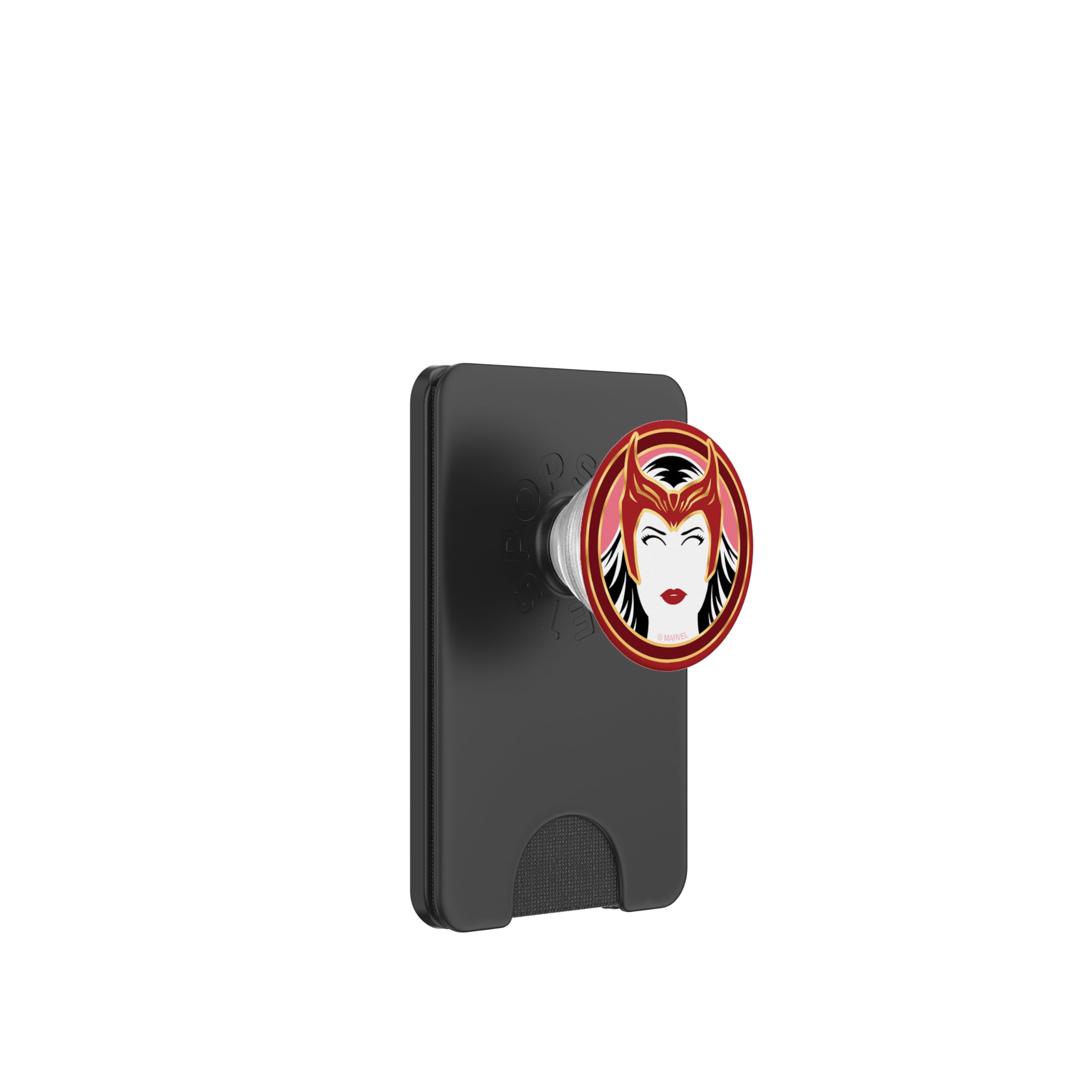 Marvel WandaVision Wanda Maximoff Scarlet Witch PopSockets PopWallet for MagSafe, Black