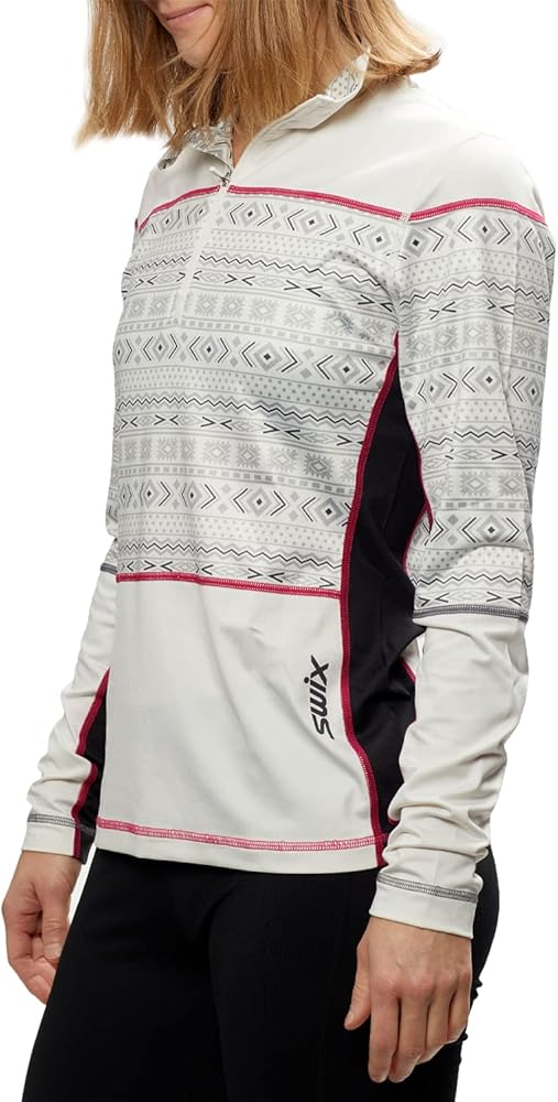 Amazon.com: Swix Women's Standard Tista 1/2 Zip Comfortable