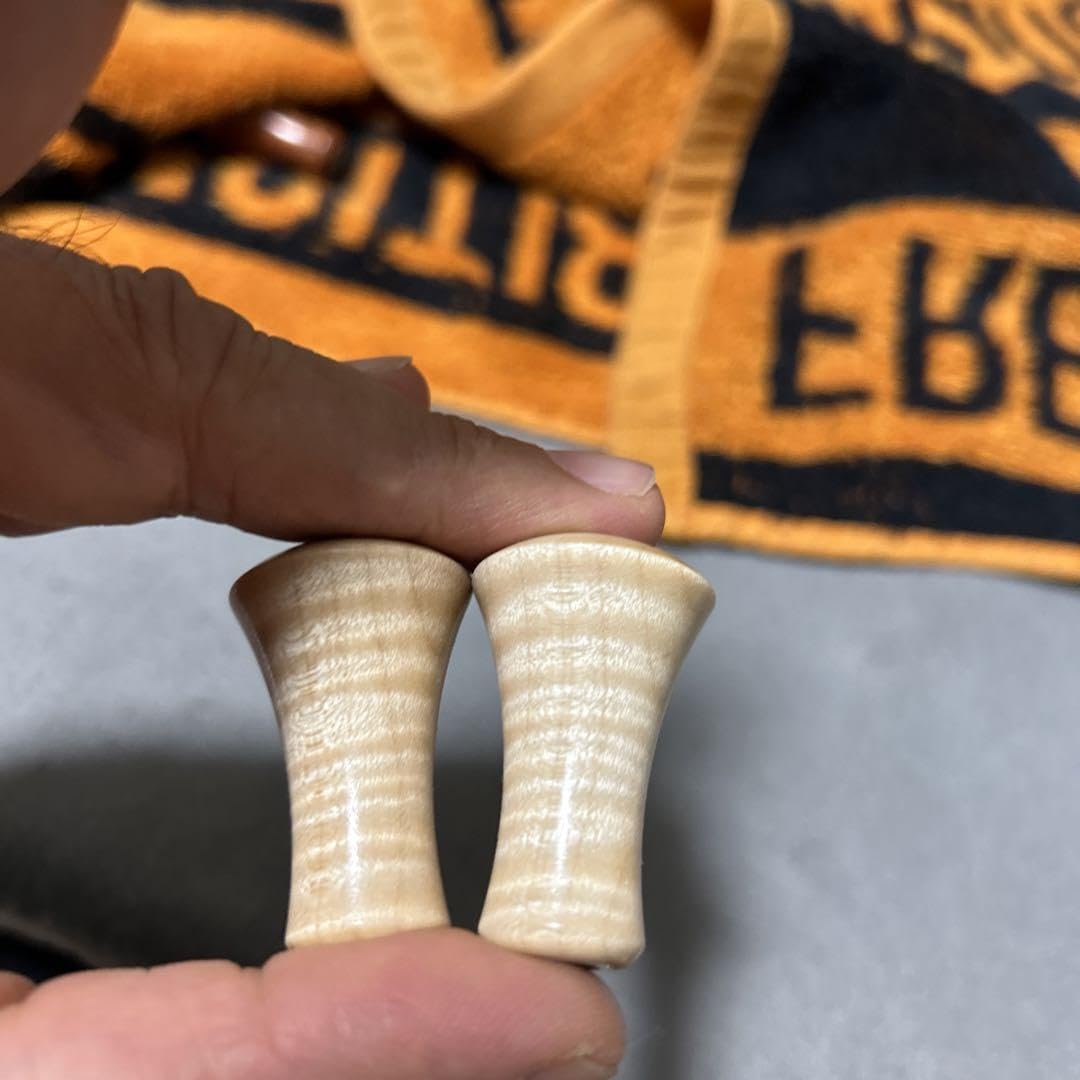 ★新発売★ スプリームスタイル　ラウンドノブ　ホワイトシカモア　激杢 Amazon.co.jp: スプリームスタイル ラウンドノブ パワーノブ ホワイト