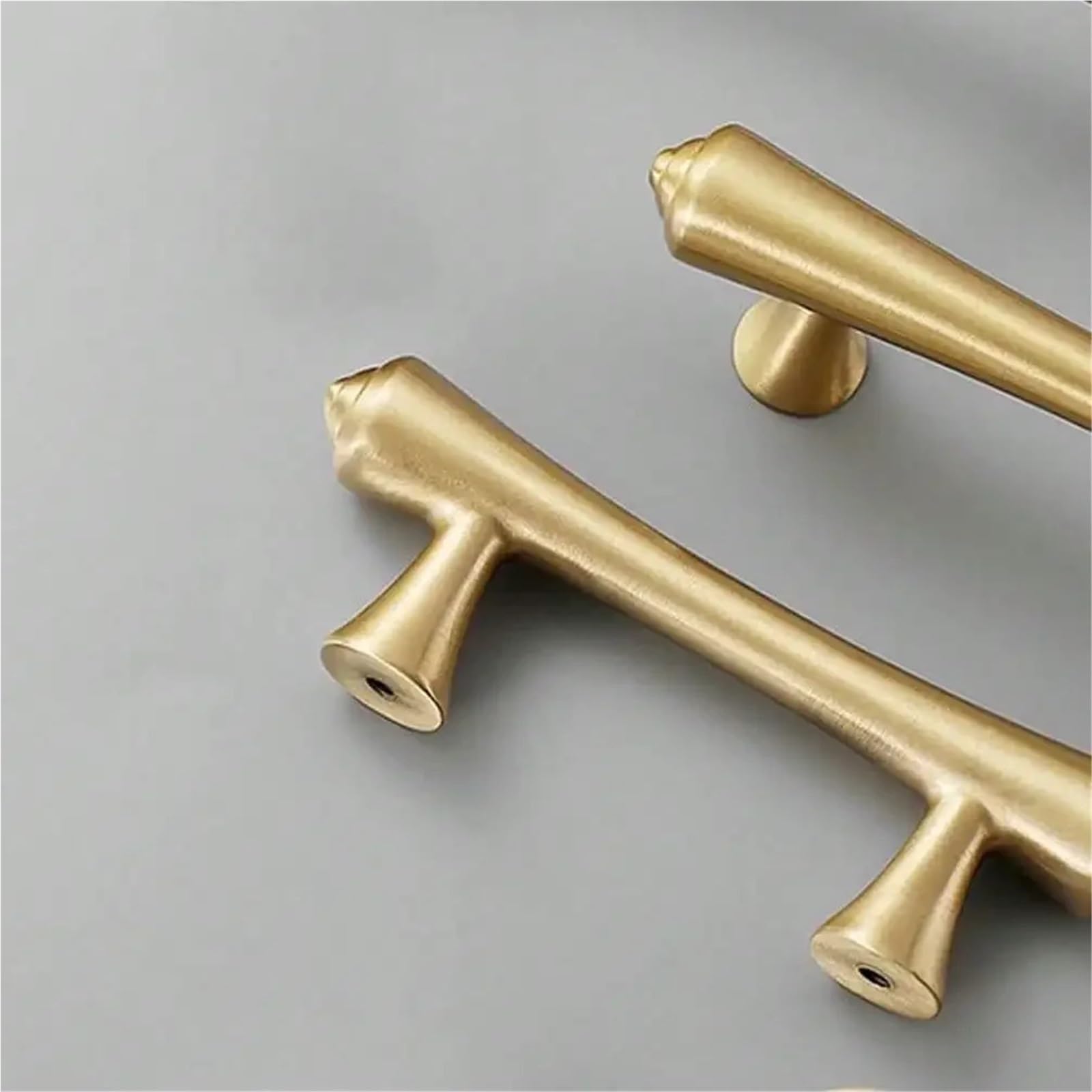 4 maniglie for mobili in ottone, dorate, for ante di cucina, moderne, for cassetti e armadietti da Per Mobili(160mm)