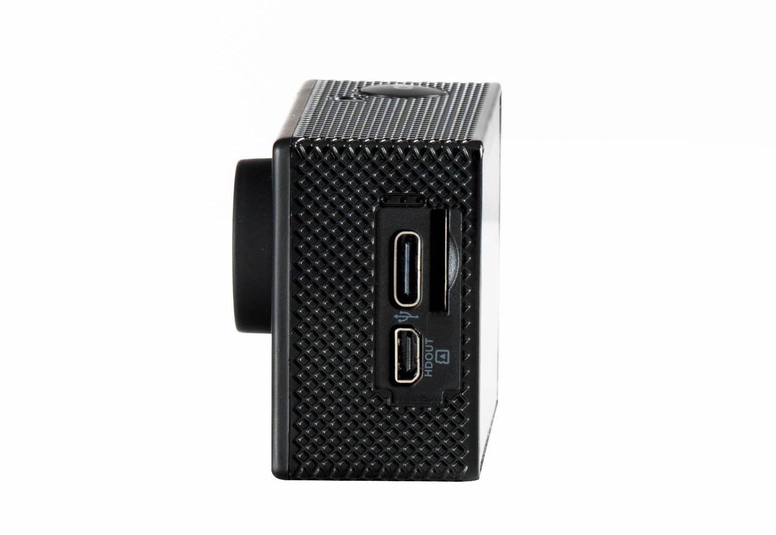 Nilox Action Cam Mini-SE, Action Cam 4k WiFi con Risoluzione 4K/30 fps, Stabilizzatore Elettronico, Schermo 2" LCD, Memoria 64 GB, View Angle 170°, con Custodia Impermeabile Fino a 30 m
