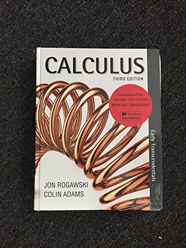 Applied Calculus (with InfoTrac) 3rd edition by... 131904851X Book Cover