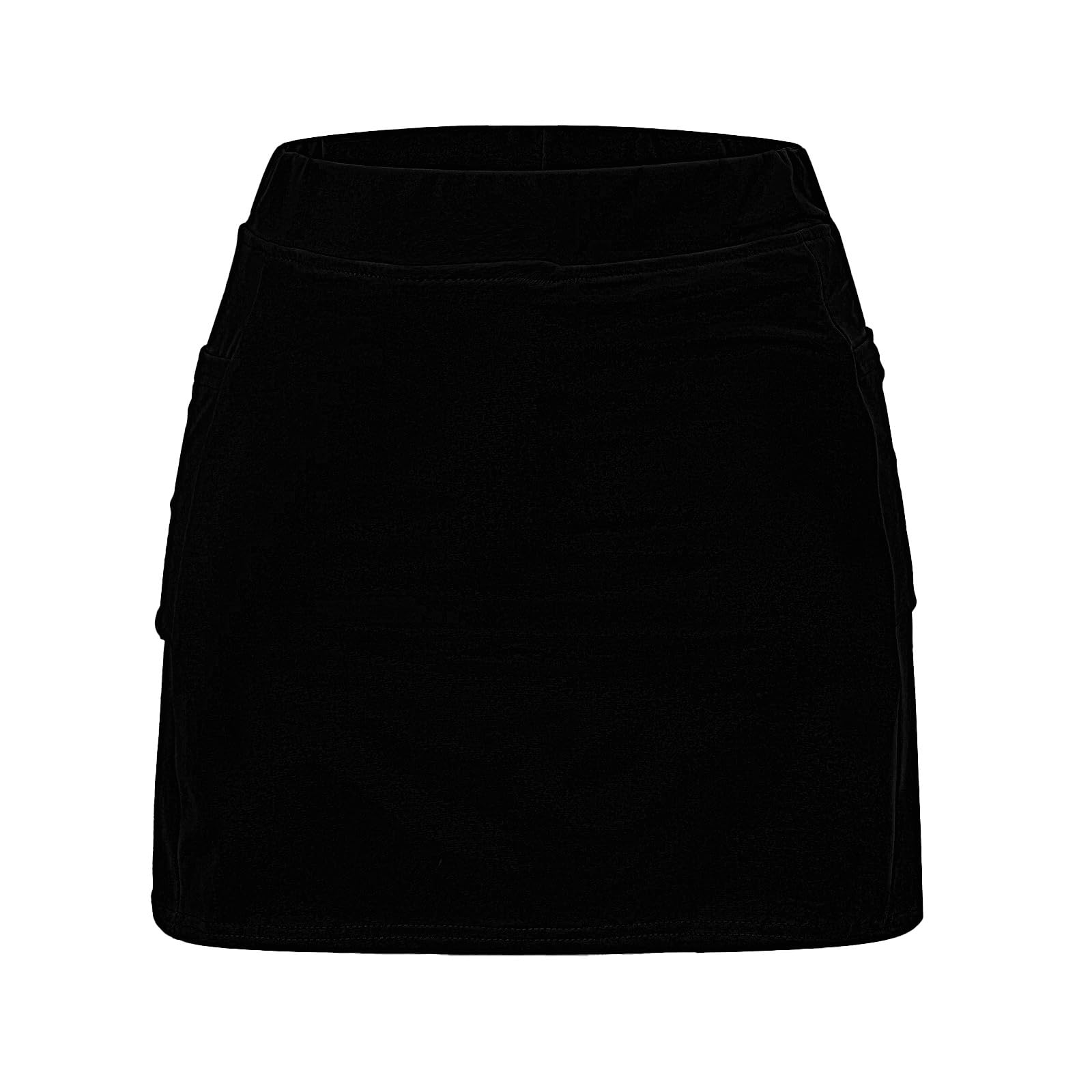 riou Mujer Falda Deportiva con Pantalones Cortos Interiores Transpirable 2 en 1 Faldas con Bolsillo para Tenis Golf Correr Gimnasio Faldas de Tenis para Mujer Elegante Pantalones Cortos