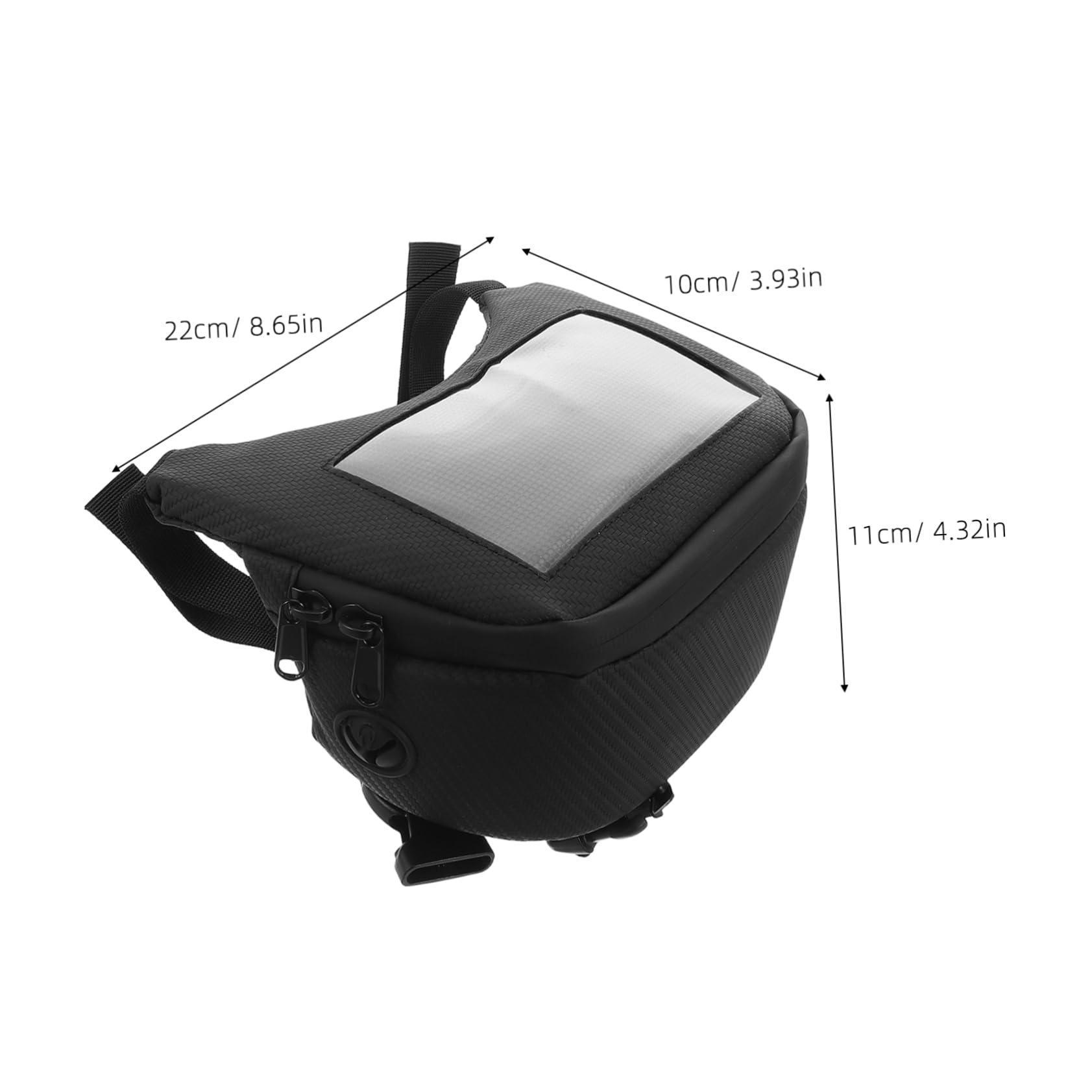 Mikinona Modern Design Motorcycle Tank Bag Large Storage Compartment Waterproof for Scooter Electric Bike Motorbike Accessories