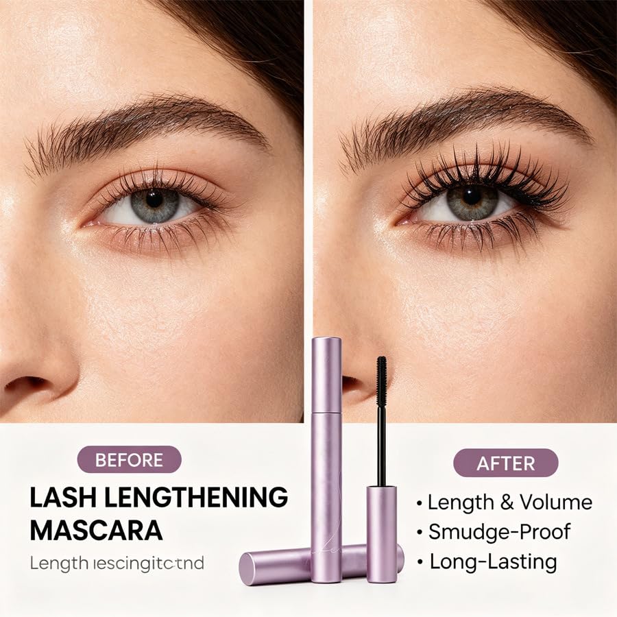 Everlove Mascara für reife Wimpern – Faccelove Ironeye 2.0 | Wimperntusche für reife Wimpern: Definiert dünne Härchen mit Volumen ohne Verkleben. Wischfest & langanhaltender Komfort.