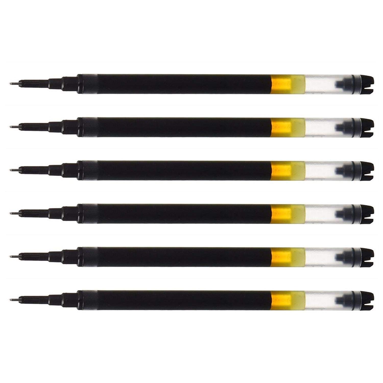 Pilot Refills for Pens V5 RT Black (Pack of 6