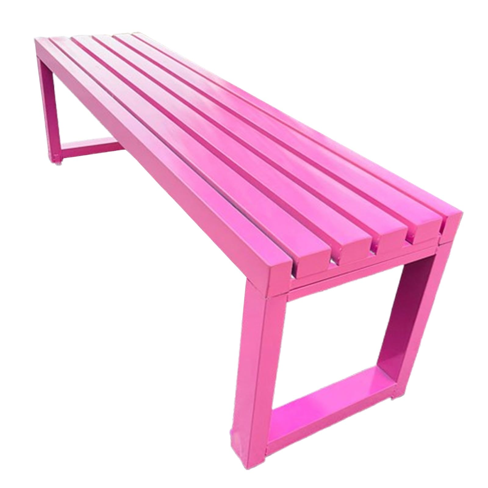 Banc de jardin en métal imperméable pour porche terrasse et entrée