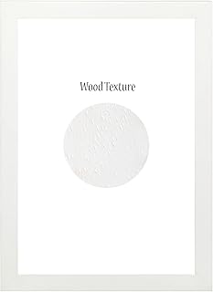 White Ayous Wood Picture Frame, Gallery Quality Wall Frame, Picture Frame, Photo Frame, Puzzle Frame, 5x7, 8x10, 11x14, 20x30, A1, A2, A3 (30 x 40 Inch) (20 x 30 Inch)