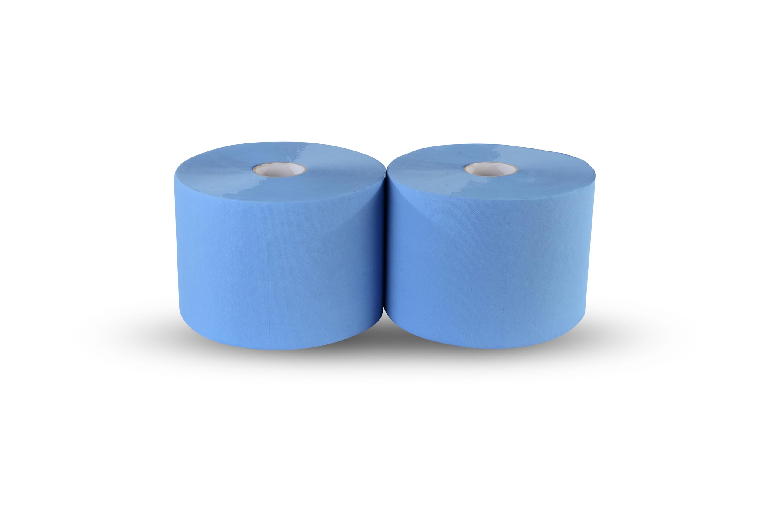 Funny Paper - Toallas de limpieza (2 capas, 22 cm, 2 rollos de 1000 hojas), color azul