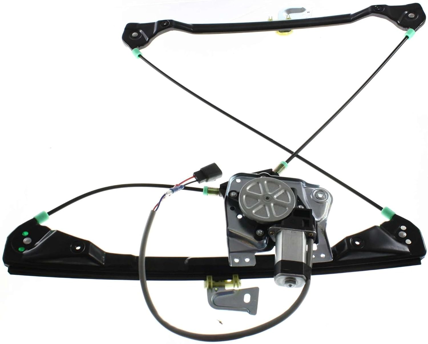 JC Whitney Window Regulator Compatible with 1999-2005 Pontiac Grand Am, 1999-2004 Oldsmobile Alero 4-Door, Sedan Front, Driver Side JP462904
