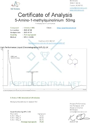Buy 5-AMINO-1MQ NAD+ (3RD Party Tested) Online Brunei | Ubuy