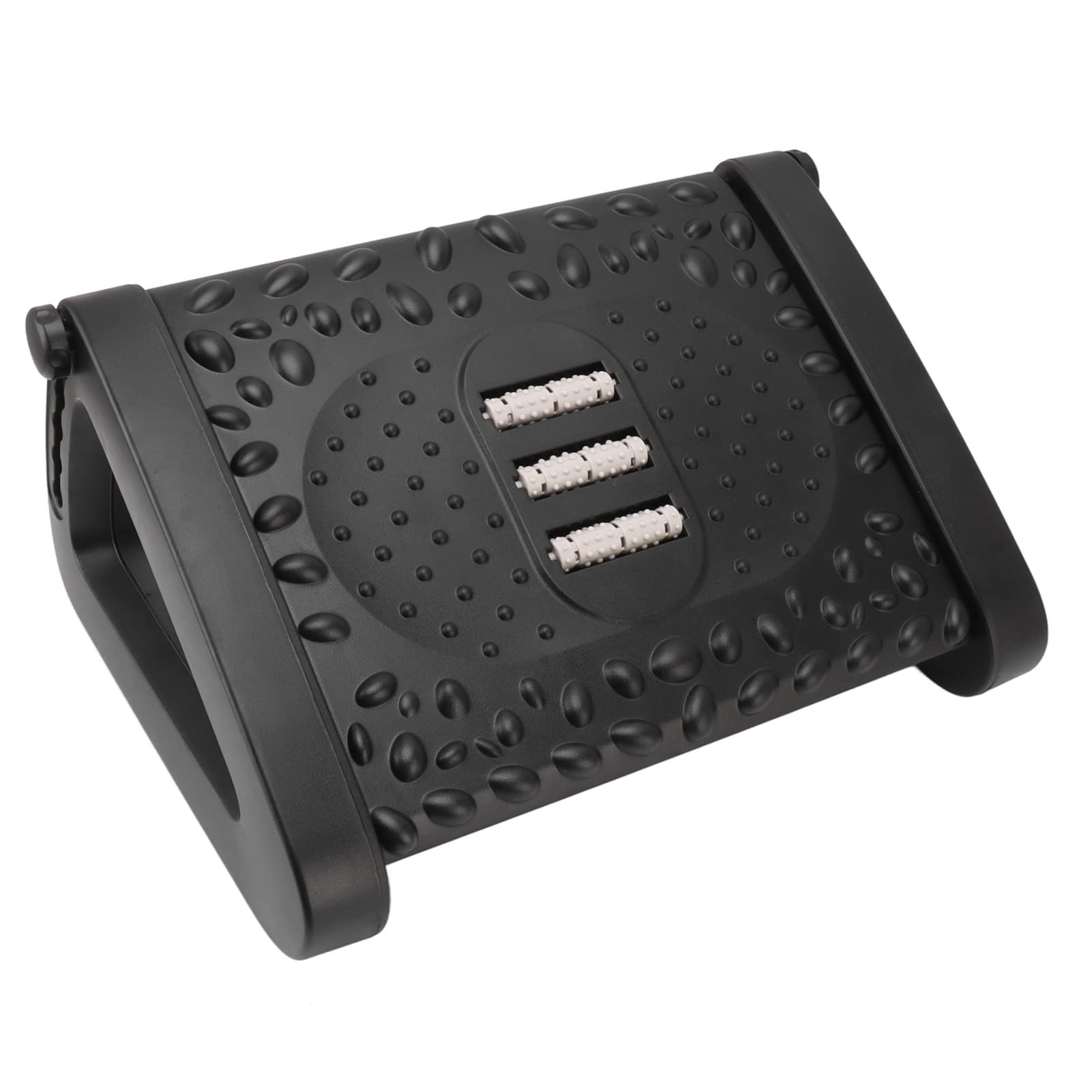 FTVOGUE Podnóżek Pod Biurkiem, Ergonomiczny Podnóżek z regulacją (BLACK)