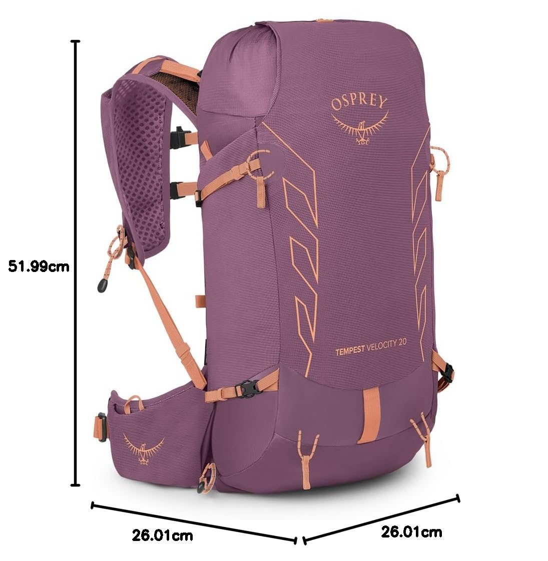 Osprey Tempest Velocity 20 Velocità Tempesta 20 Donna (Pacco da 1)