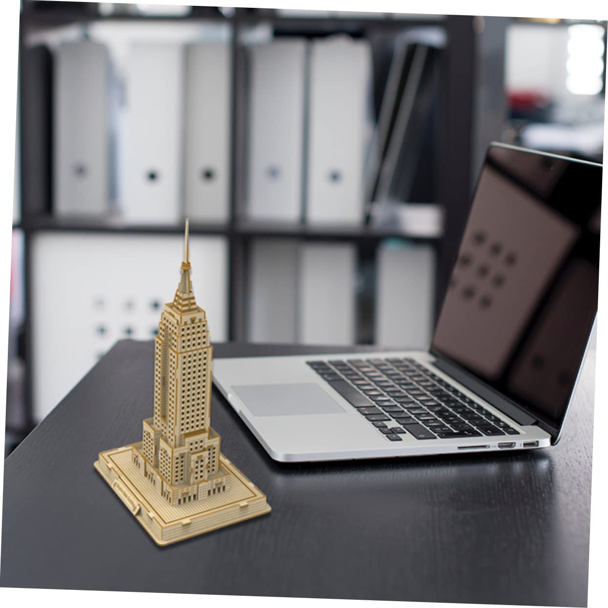 BESPORTBLE Puzzle 3D en Bois à Fabriquer Soi-même pour Garçon et Filles, Modèle Bâtiment Célèbre de New York, Améliore la Créativité, Matériau Synthétique, Présent et Décoration Unique